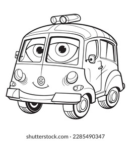 Thousand coloring page car royalty