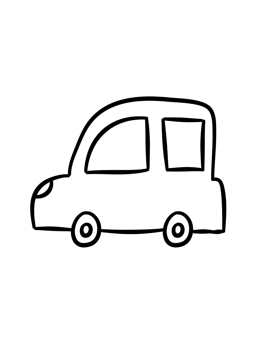 How to draw a car easy step by step