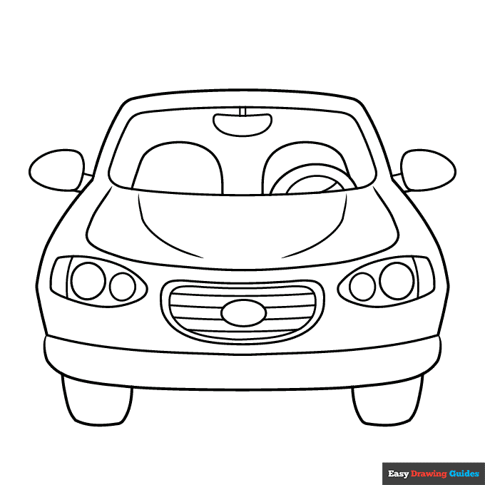 Free printable cars coloring pages for kids