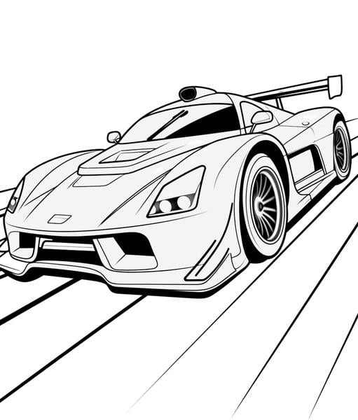 Free printable cars automobiles coloring pages list