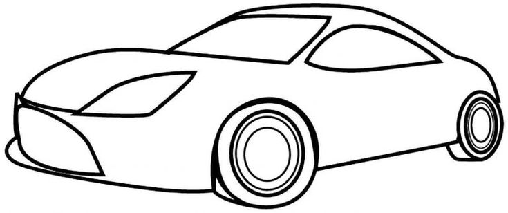 Easy printable coloring pages easy coloring pages coloring pages for boys cars coloring pages