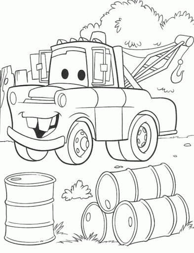 Coloring pages printable disney cars coloring pages