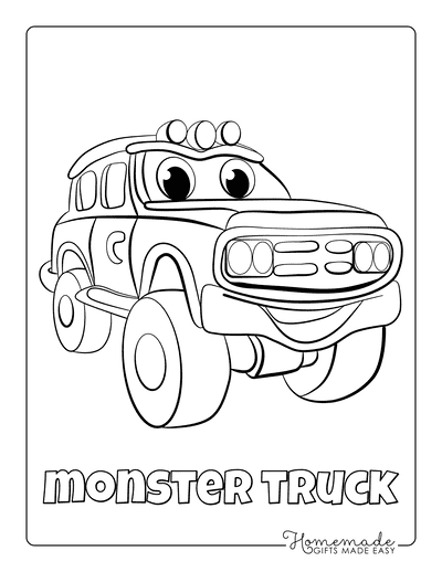 Free printable car coloring pages for kids