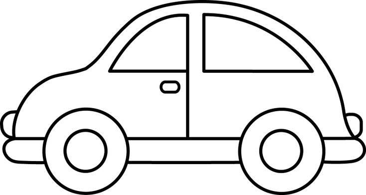 Car drawing kids easy coloring pages cars coloring pages