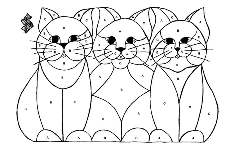 Diy stained glass cat patterns you can create today with pictures