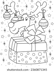 Simple christmas coloring pages images stock photos d objects vectors