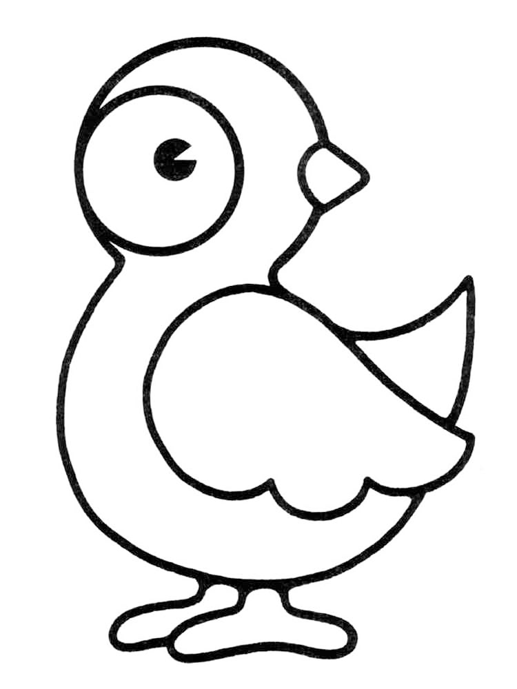 Easy coloring pages