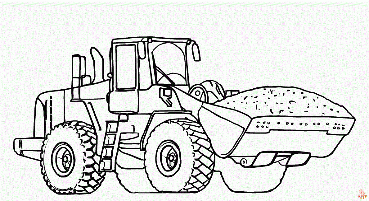 Truck coloring pages