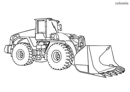 Excavators coloring pages free printable excavator coloring sheets