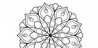 Easy coloring pages for kids