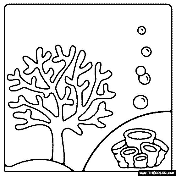 Sea life online coloring pages