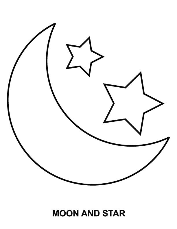 Moon and star coloring page download free moon and star coloring page for kids best coloring pages