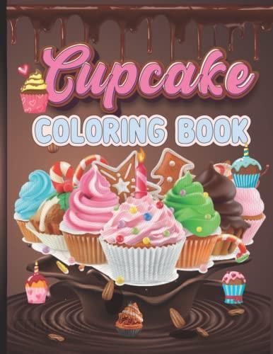 Cupcakes coloring book sime cupcake coloring pages for boys and girls and adorable patterns for all kinds of children under