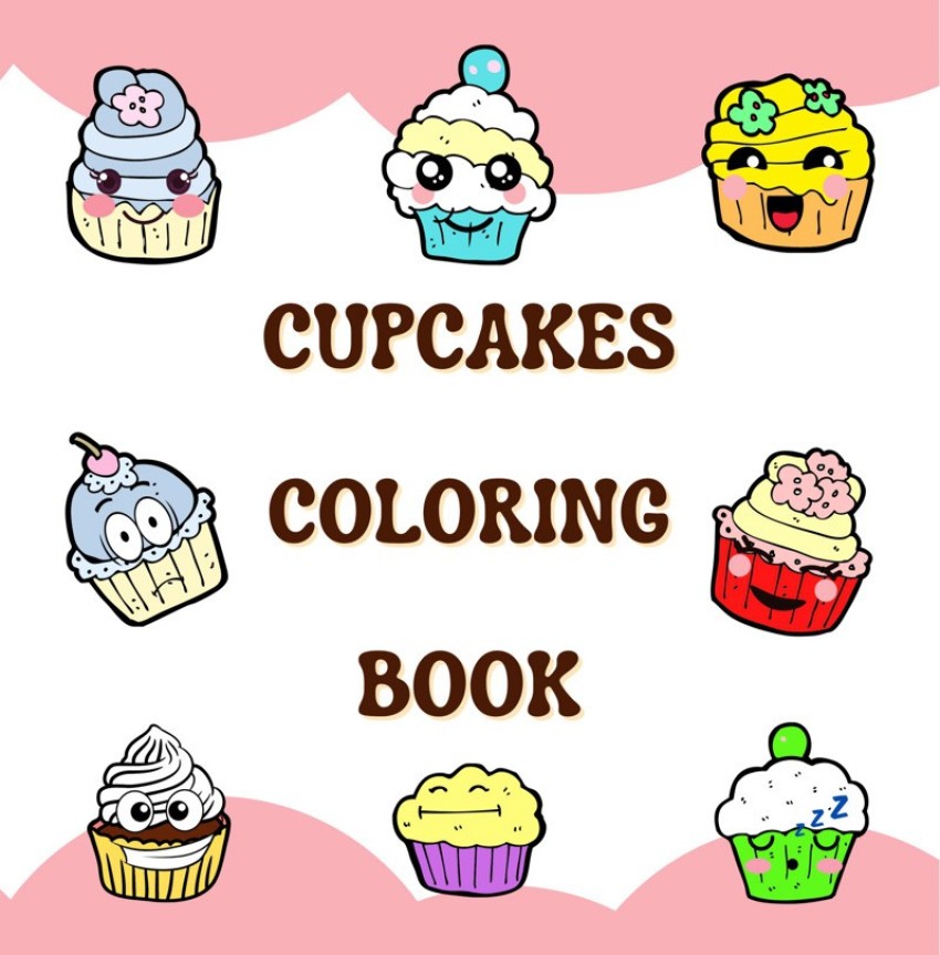 Cupcakes coloring book