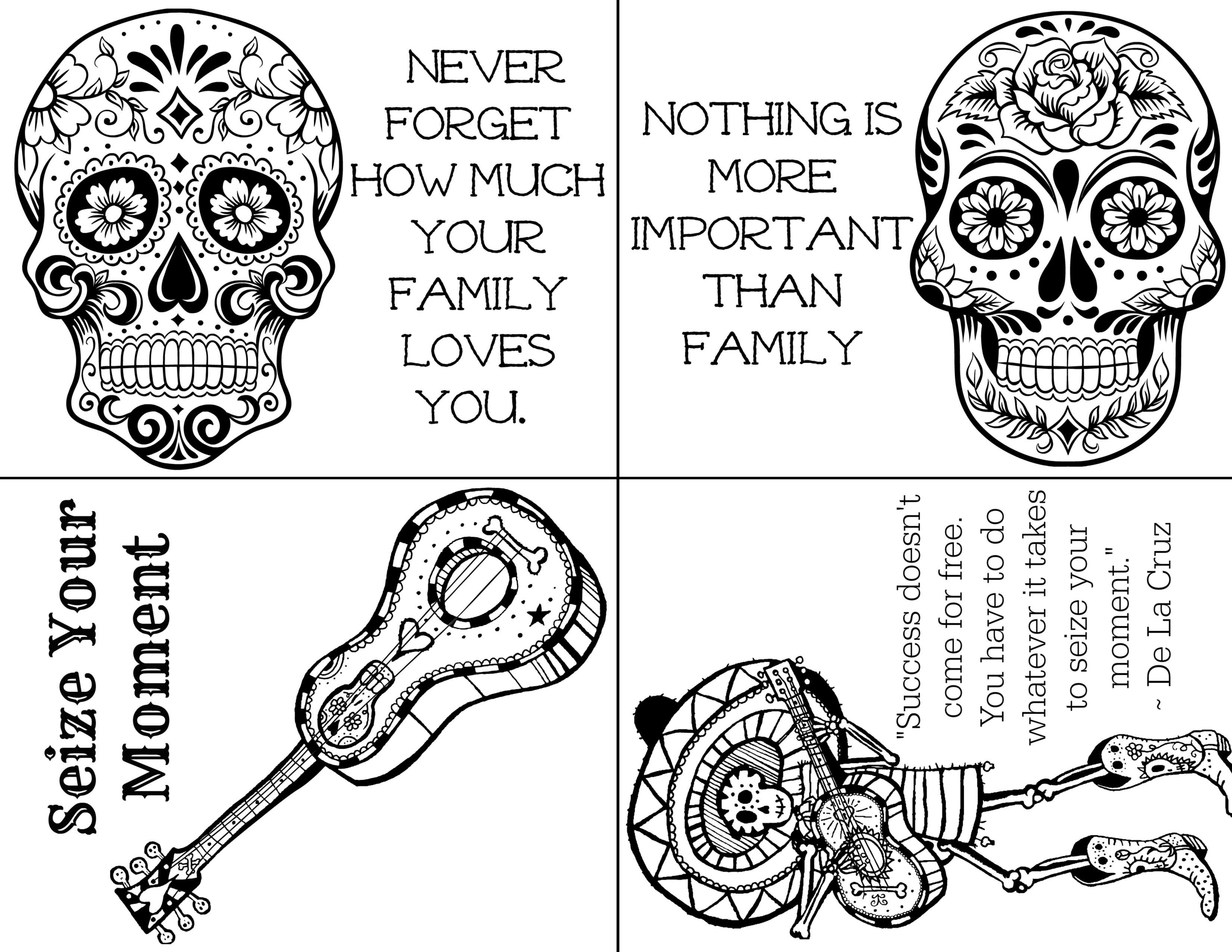 Free day of the dead printables to honor latino traditions