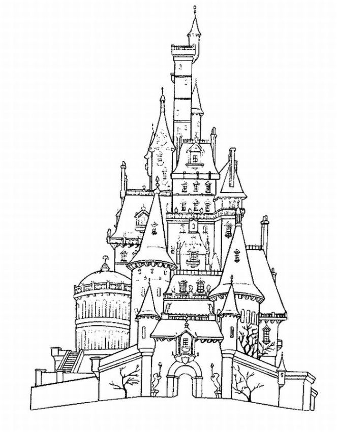 Free disney castle coloring pages printable download free disney castle coloring pages printable png images free cliparts on clipart library