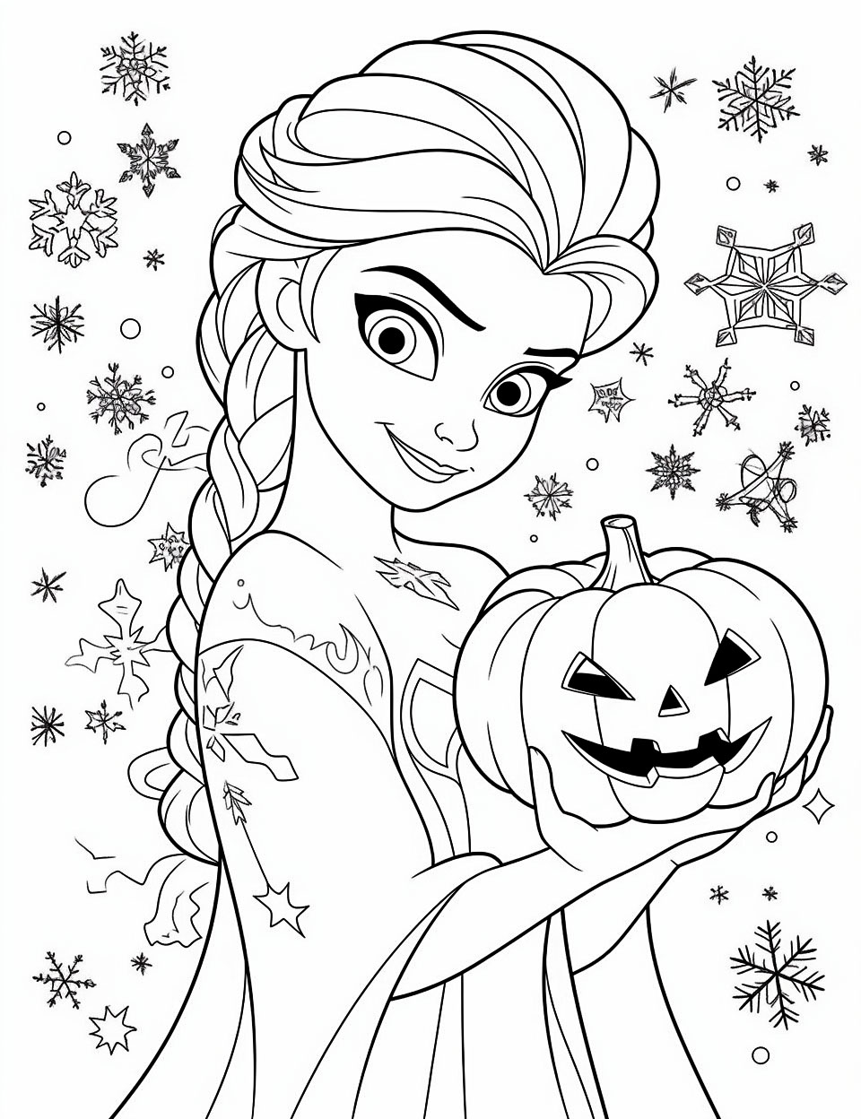 Spooky halloween coloring pages for kids and adults