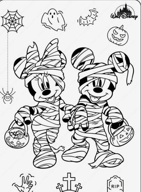 Best halloween coloring pages for kids in