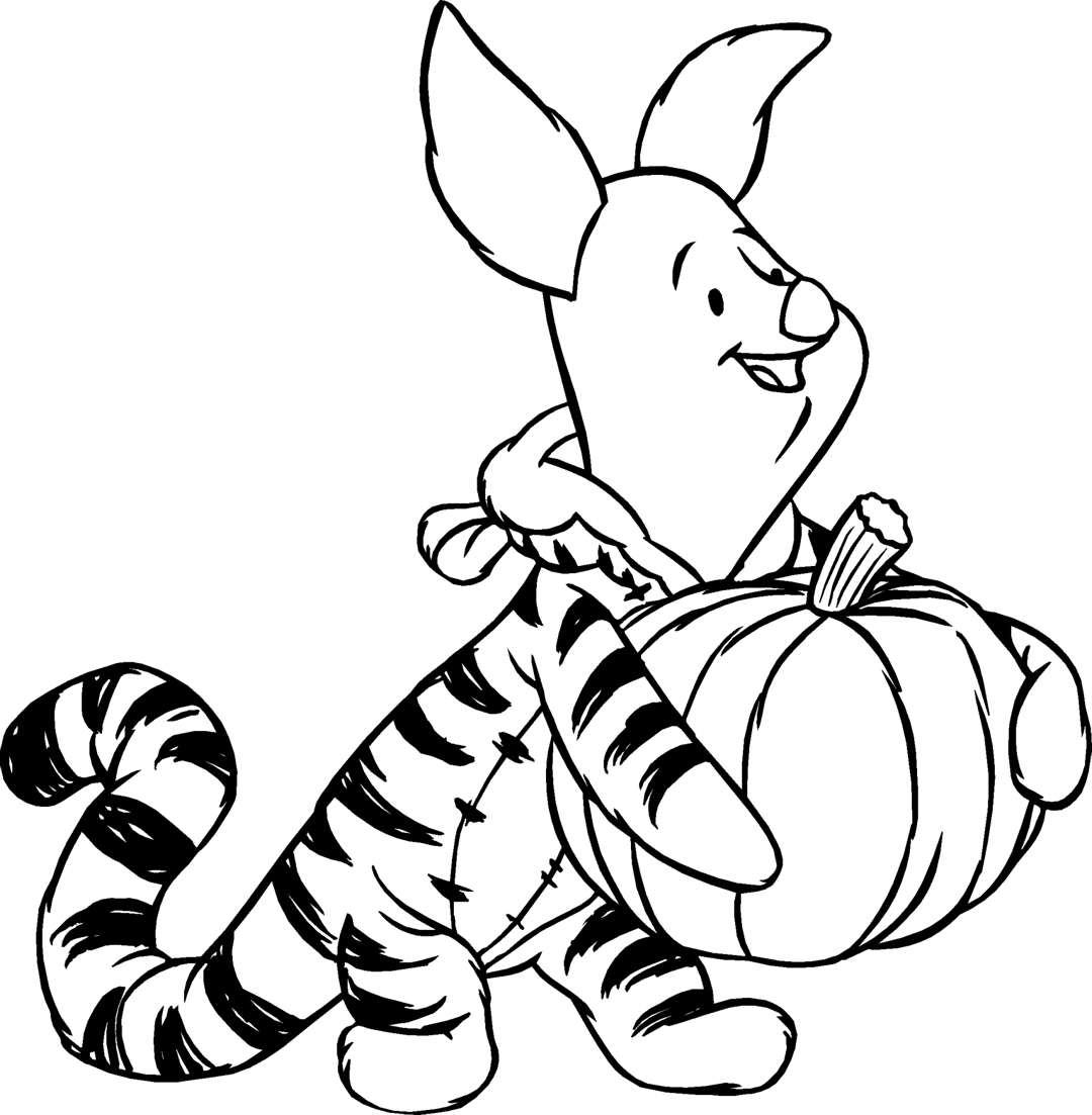 Disney halloween coloring pages