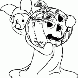 Disney halloween coloring pages printable for free download