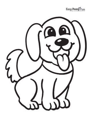 Dog coloring pages