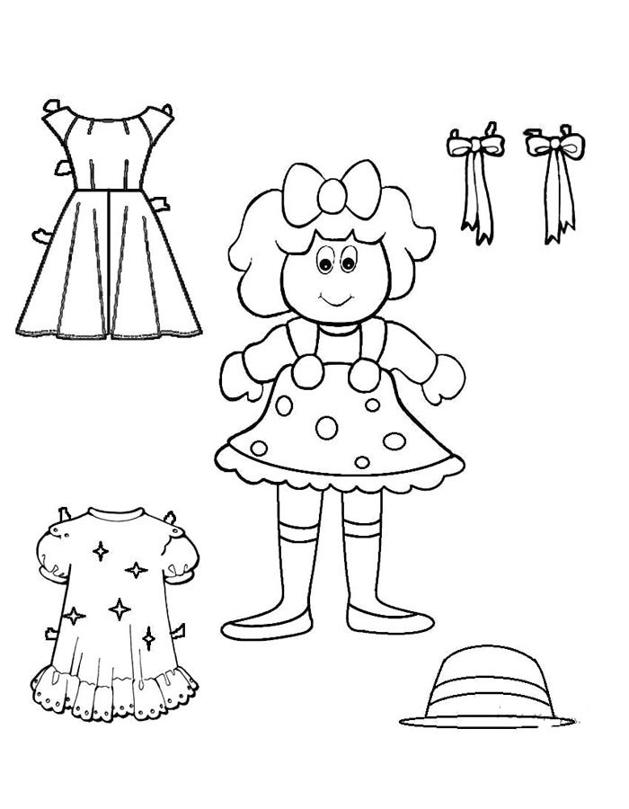 Doll coloring pages free personalizable coloring pages