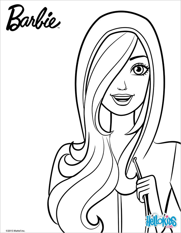 Barbie coloring pages