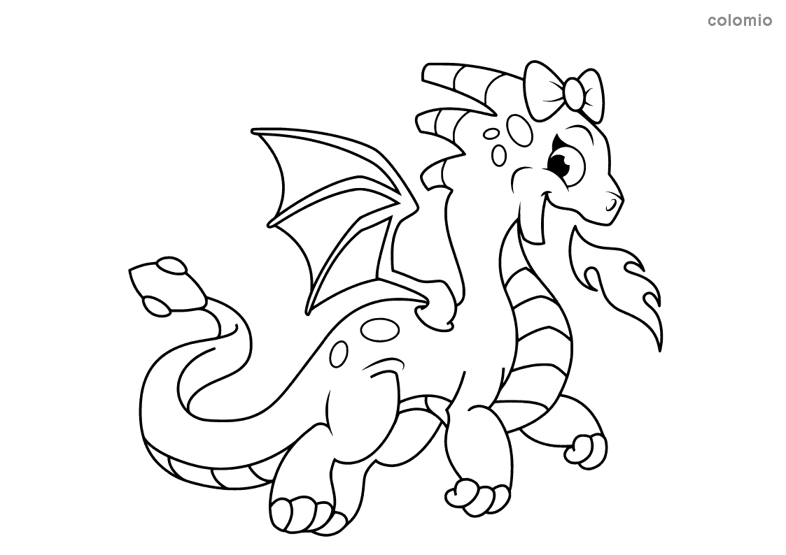 Dragons coloring pages free printable dragon coloring sheets