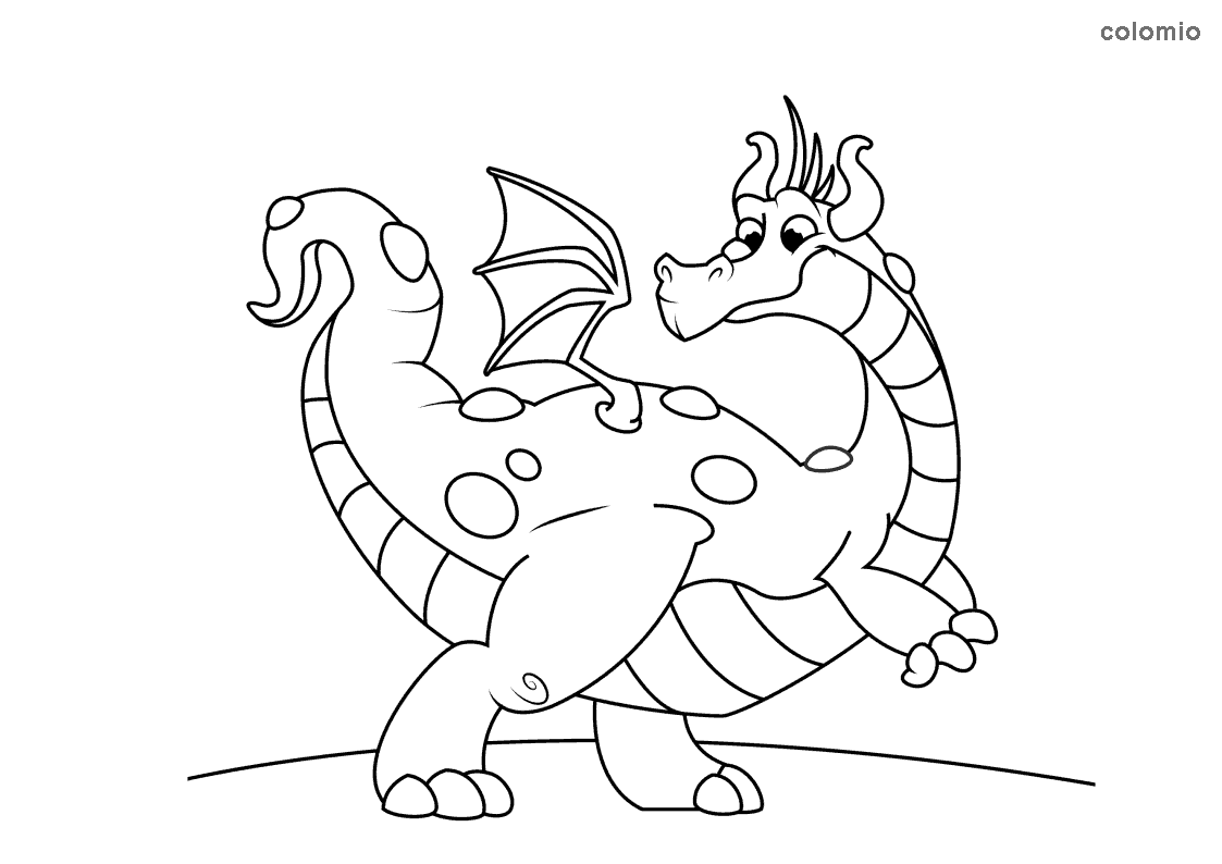 Dragons coloring pages free printable dragon coloring sheets