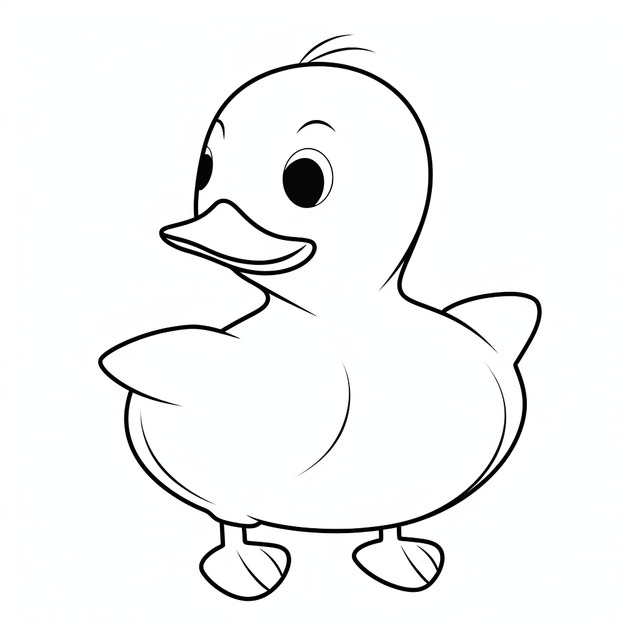 Easy duck outline png transparent images free download vector files