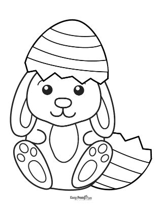 Easter coloring pages â printable coloring pages