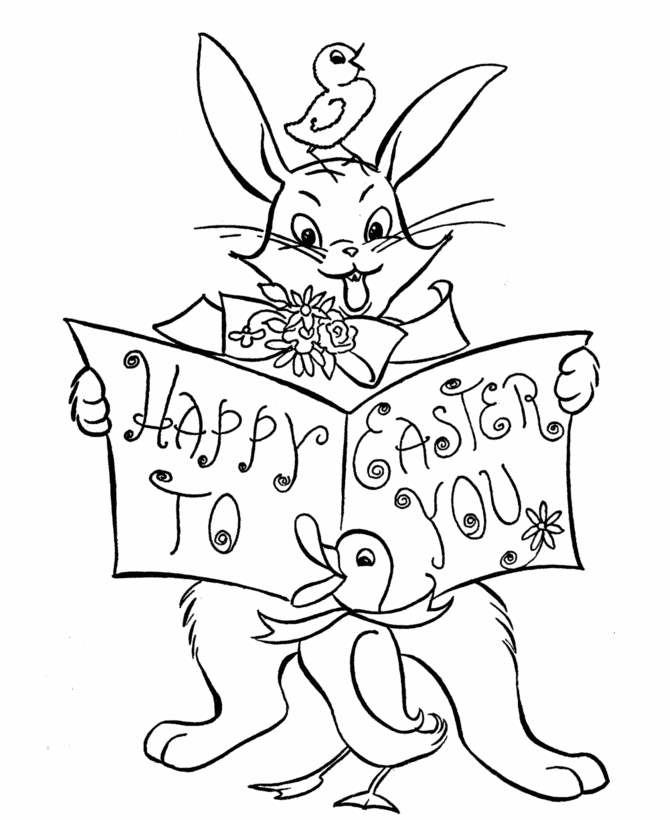 Easter bunny coloring pages happy easter bunny printable easter bunny coloring page activity sheets