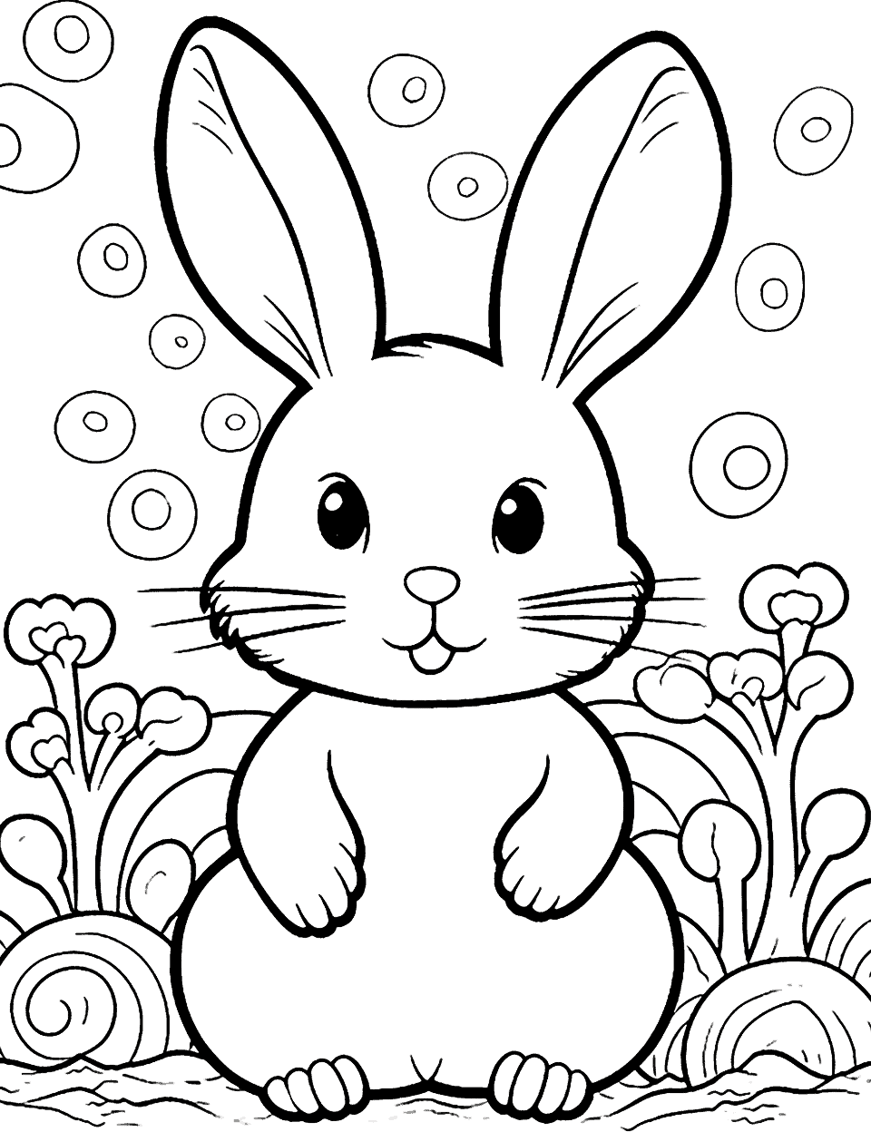 Easter coloring pages free printable sheets