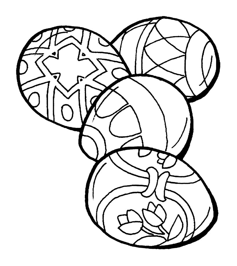 Easter coloring pages for kids