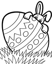 Free easter coloring pages pictures