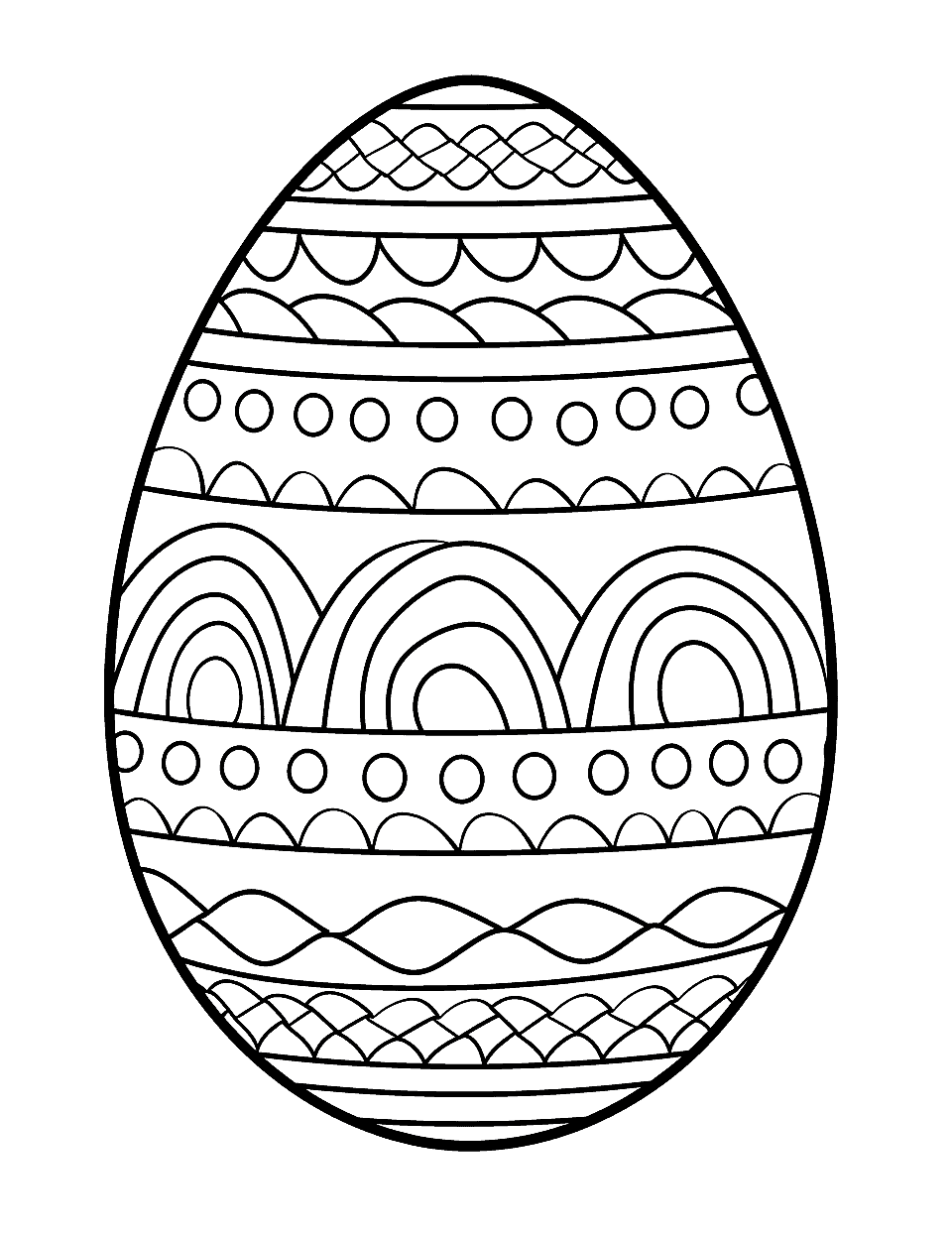 Easter coloring pages free printable sheets