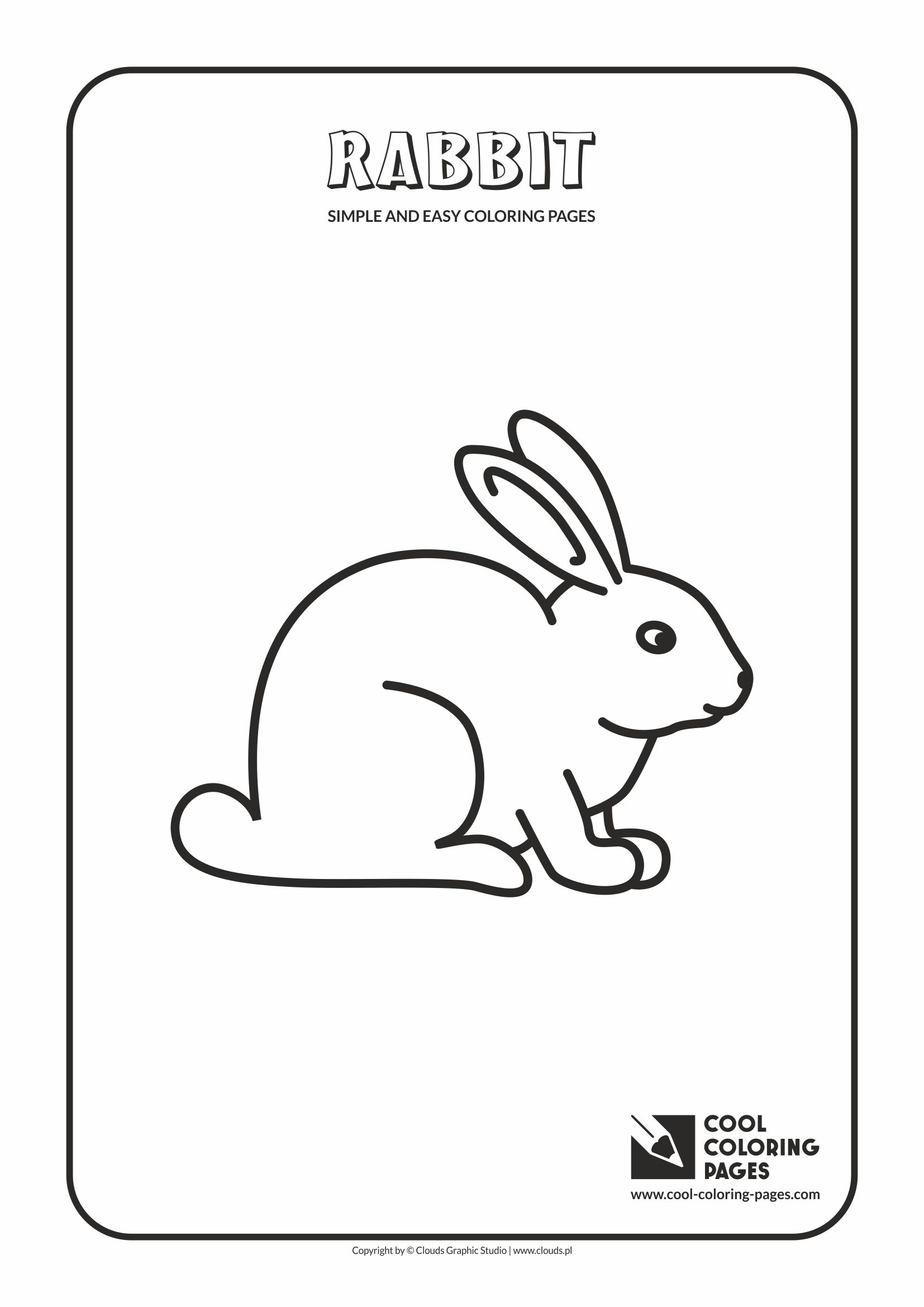 Cool coloring pages simple and easy coloring pages