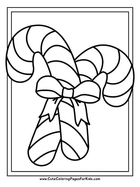 Christmas coloring pages cute free printable downloads