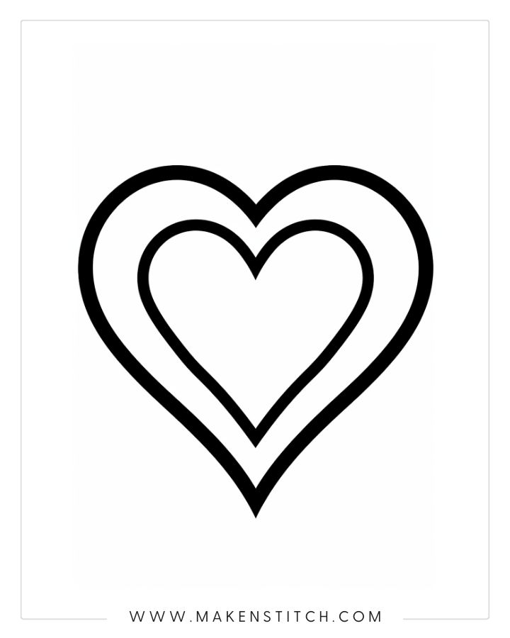 Free valentines heart coloring pages for kids and adults