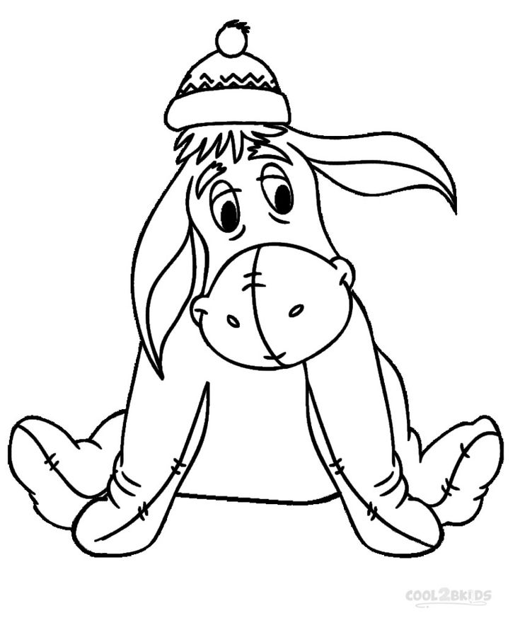 Marvelous picture of eeyore coloring pages