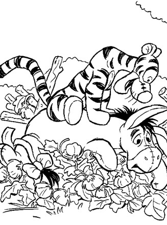 Winnie the pooh coloring page