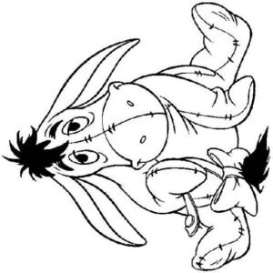 Eeyore coloring pages printable for free download