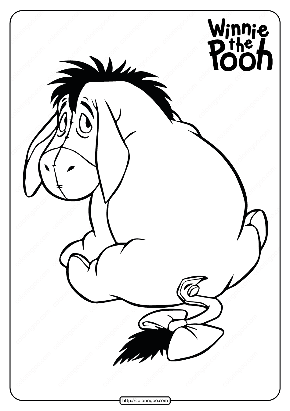 Printable winnie the pooh eeyore coloring pages whinnie the pooh drawings winnie the pooh drawing winnie the pooh tattoos