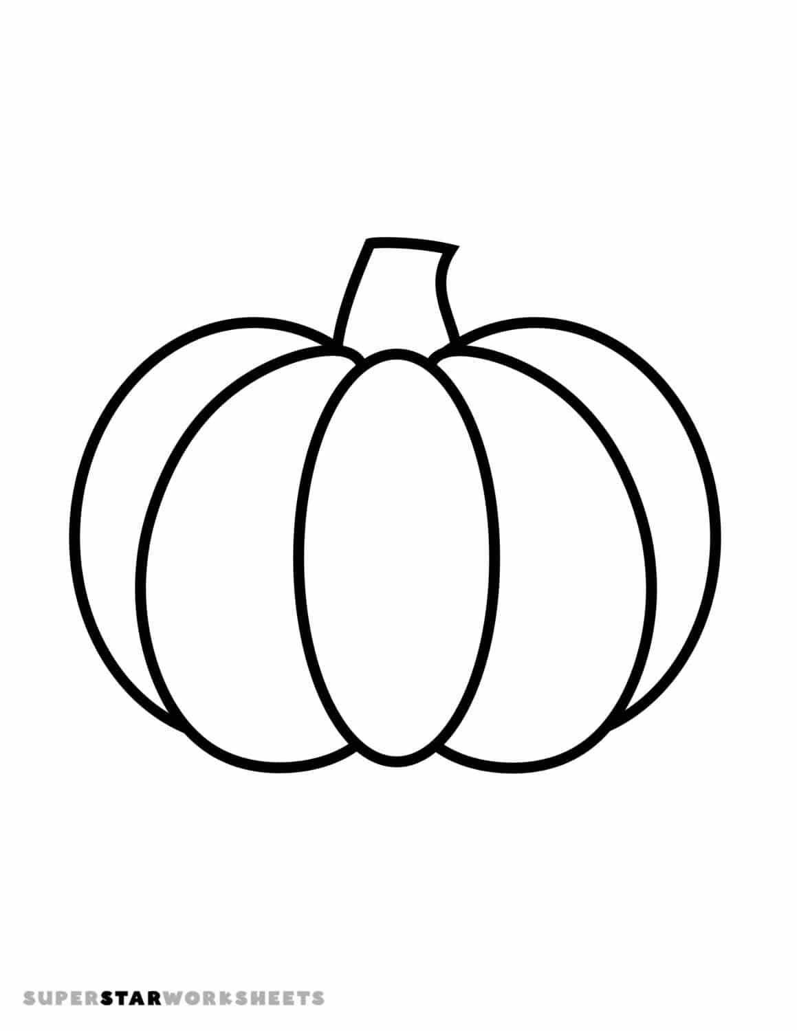 Pumpkin coloring pages