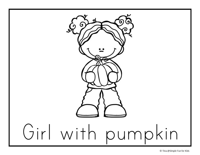 Fall coloring pages