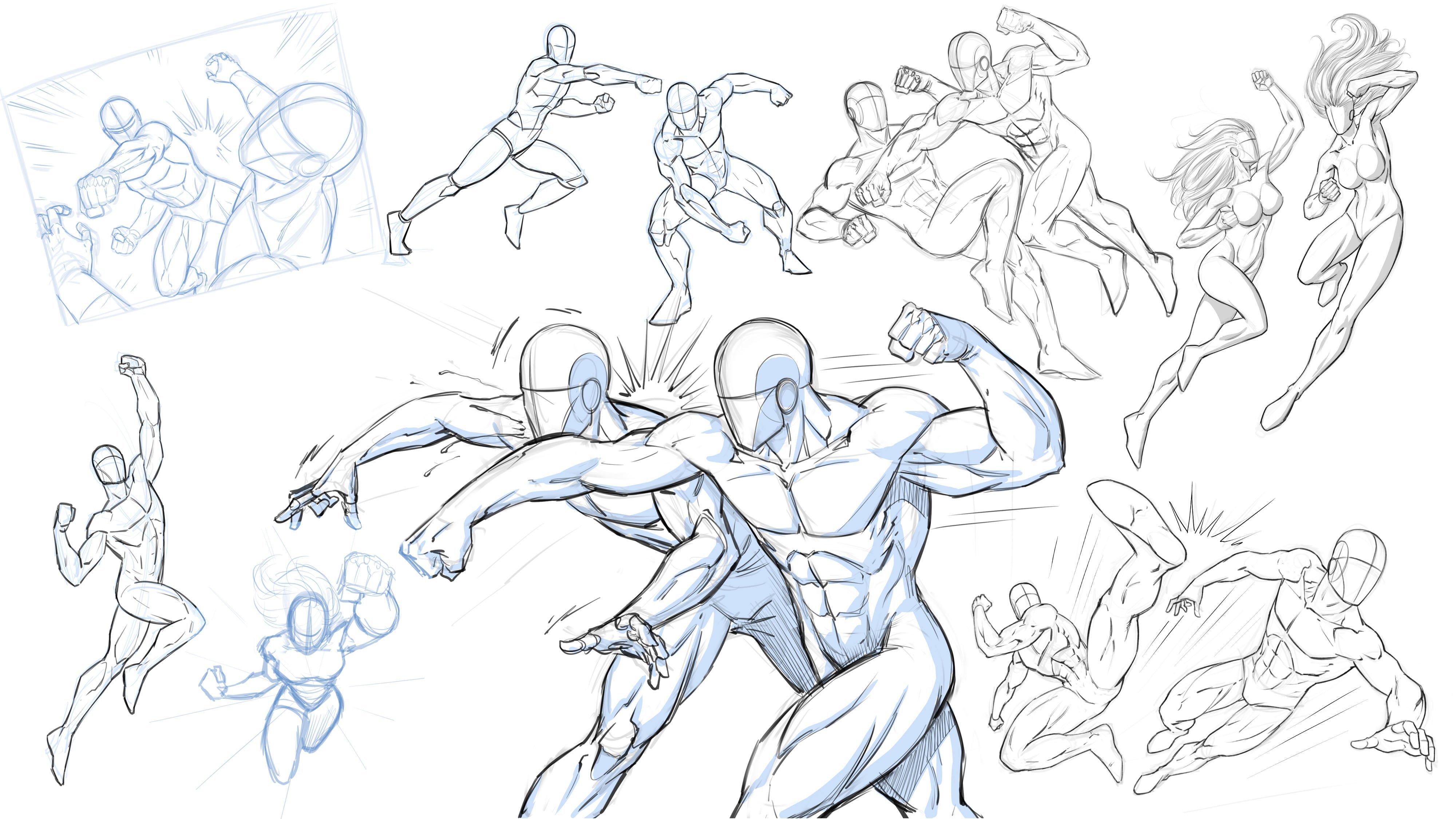 How to draw fight scenes for ics robert marzullo