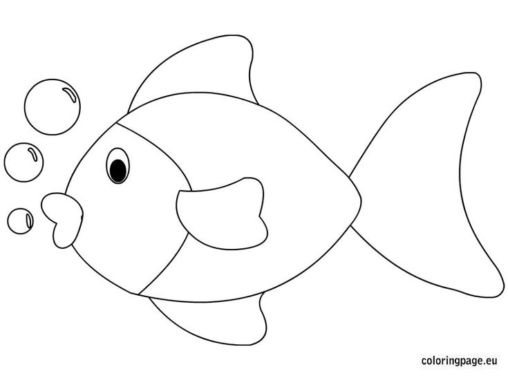 Fish coloring sheet fish coloring page rainbow fish coloring sheets