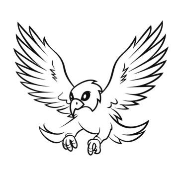 Flying eagle drawing png transparent images free download vector files