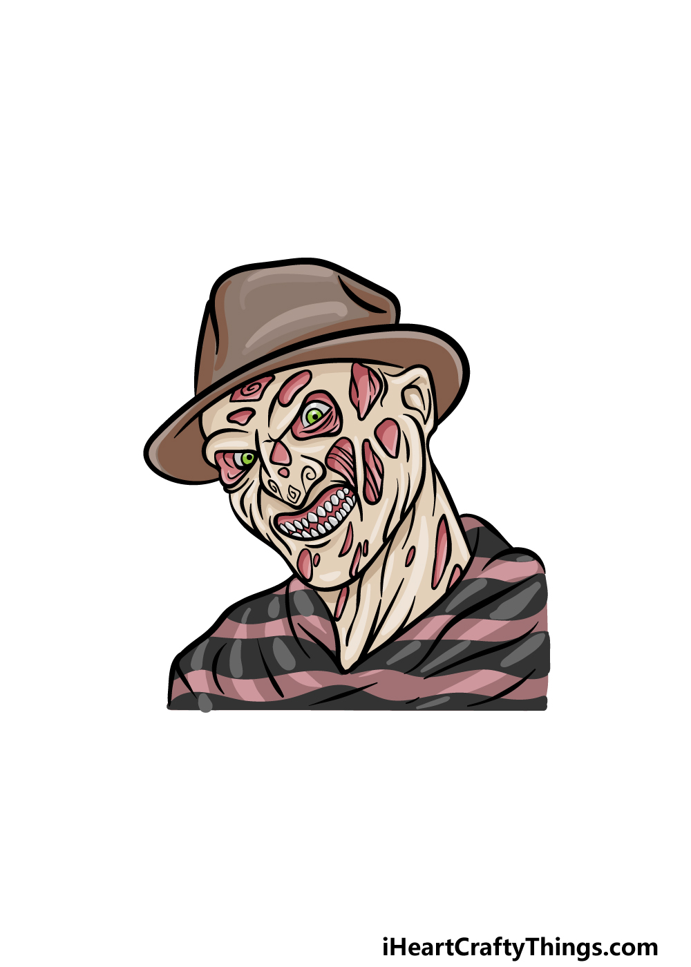 Freddy krueger drawing