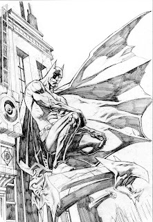 Kevin nowlan batman gargoyle drawing